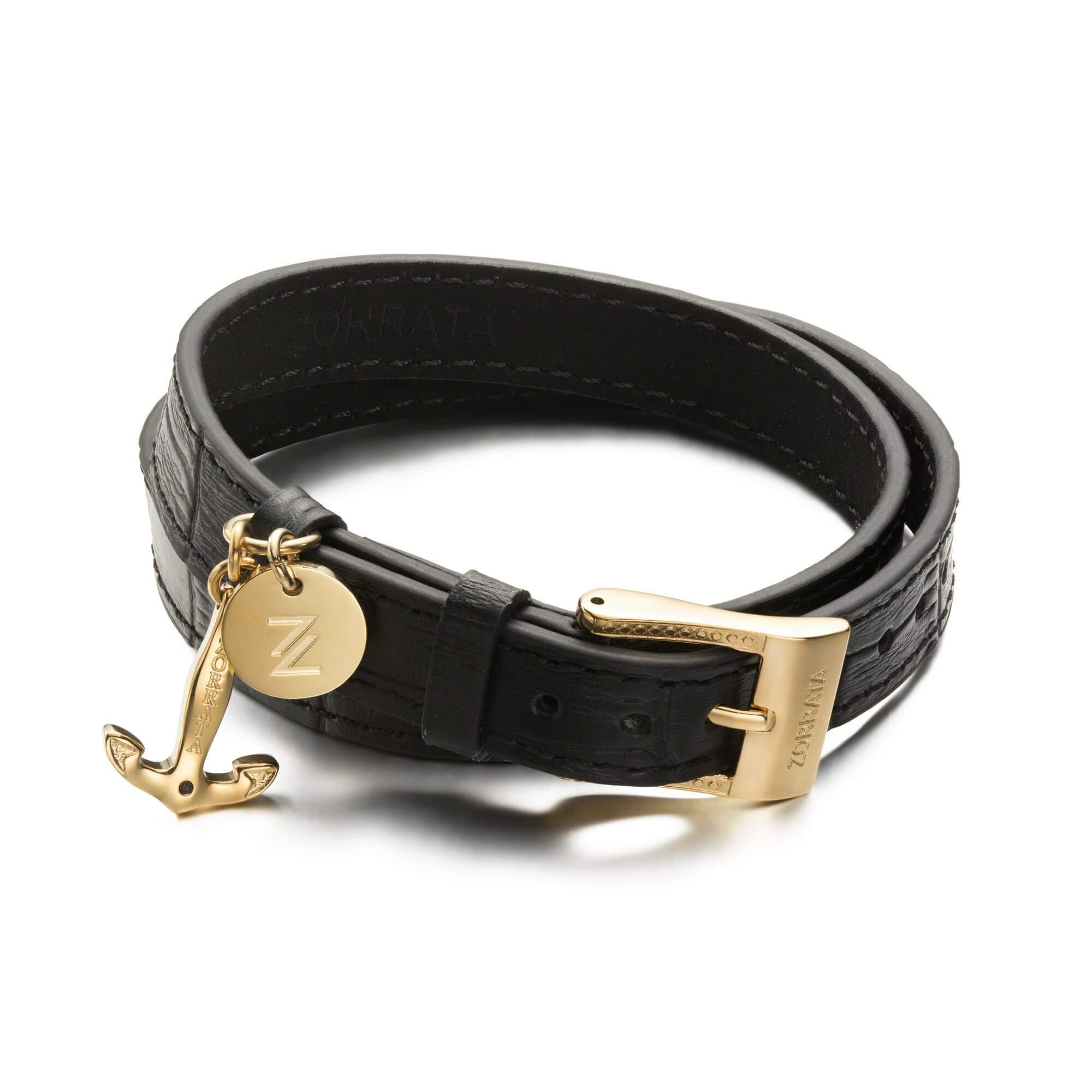 Anchor belt bracelet - Croc – Zorrata