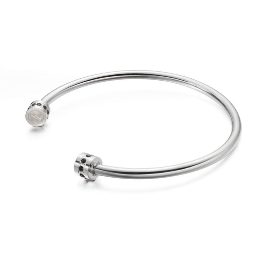 The classic Z bangle - Silver